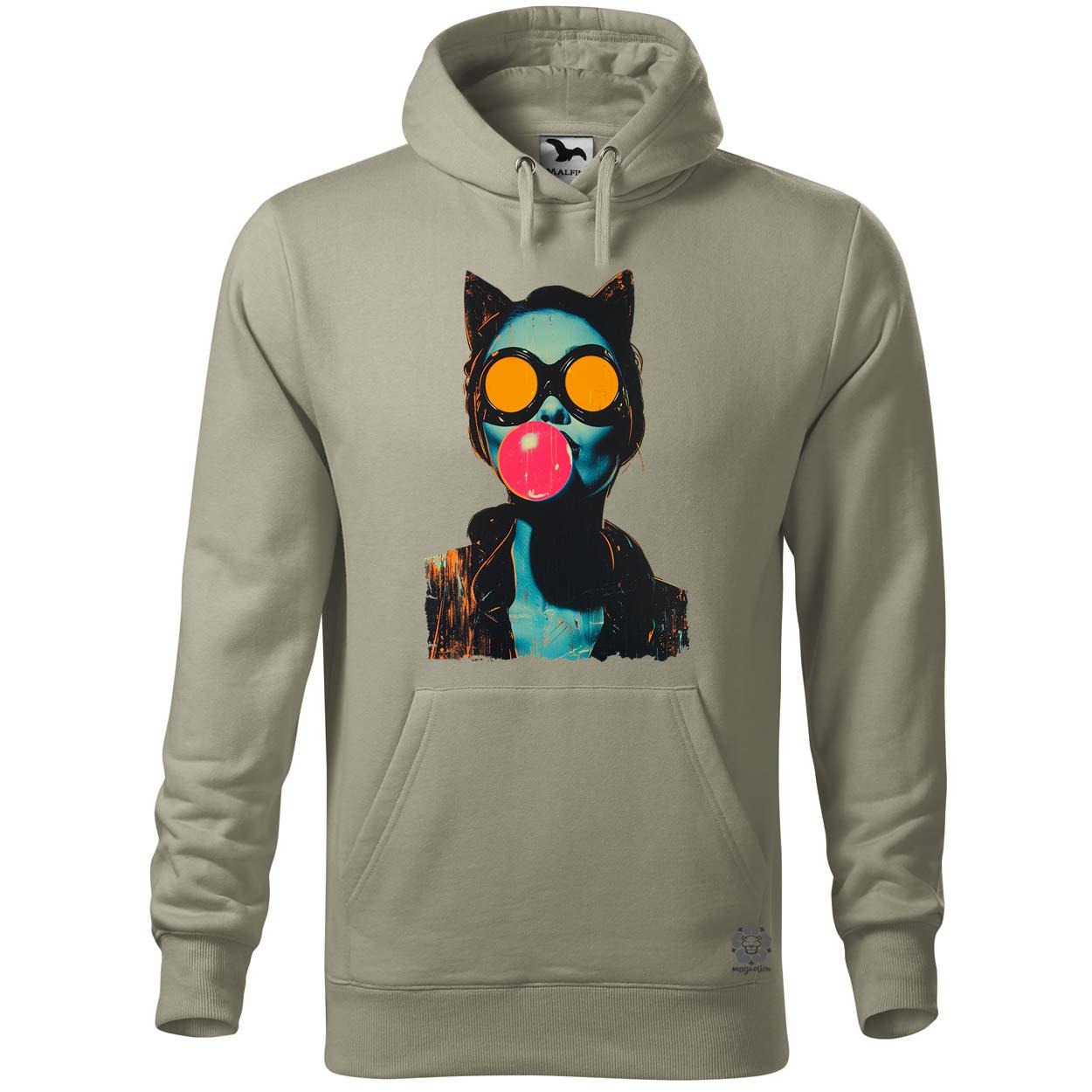 Popart macskanő v10 egyedi  pulóver 