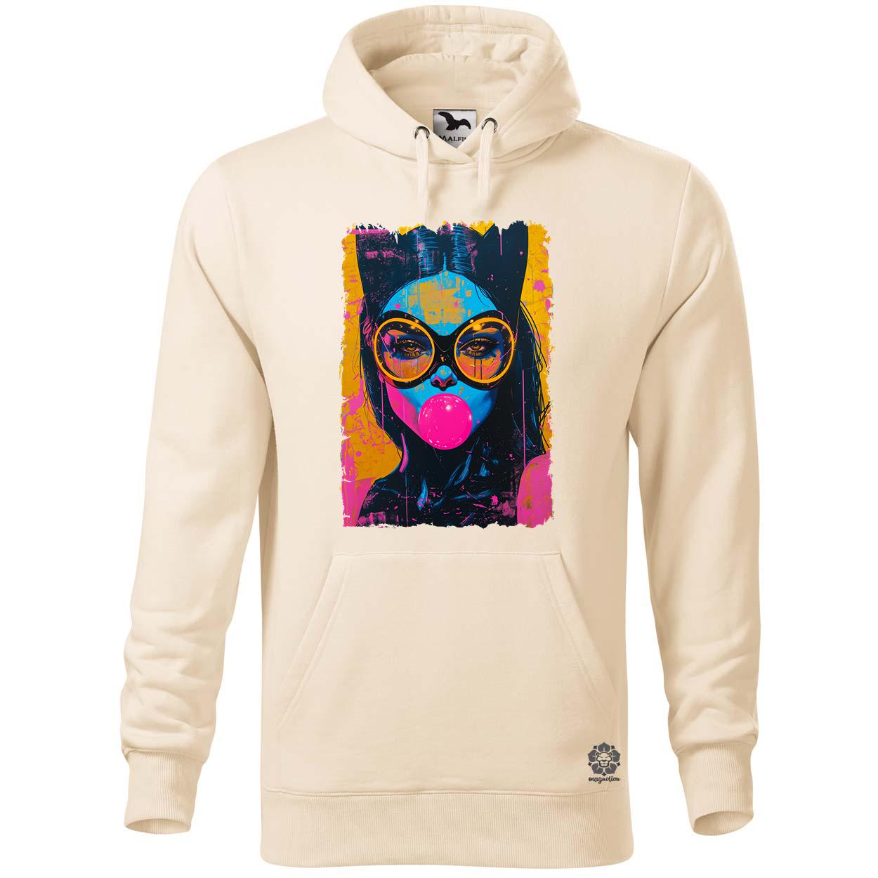 Popart macskanő v5 egyedi  pulóver 