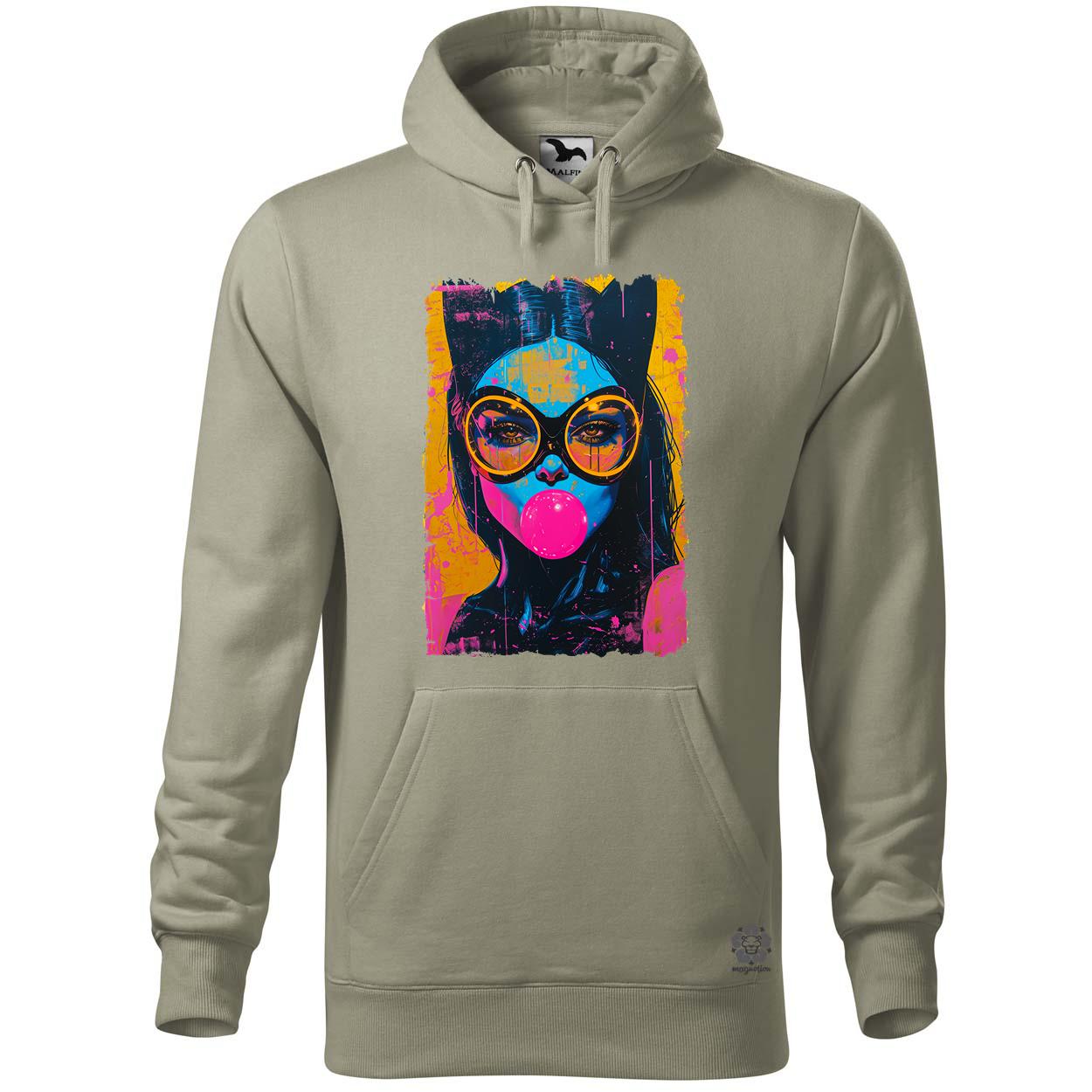 Popart macskanő v5 egyedi  pulóver 
