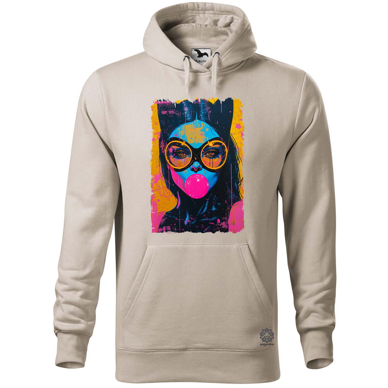 Popart macskanő v5 egyedi  pulóver 