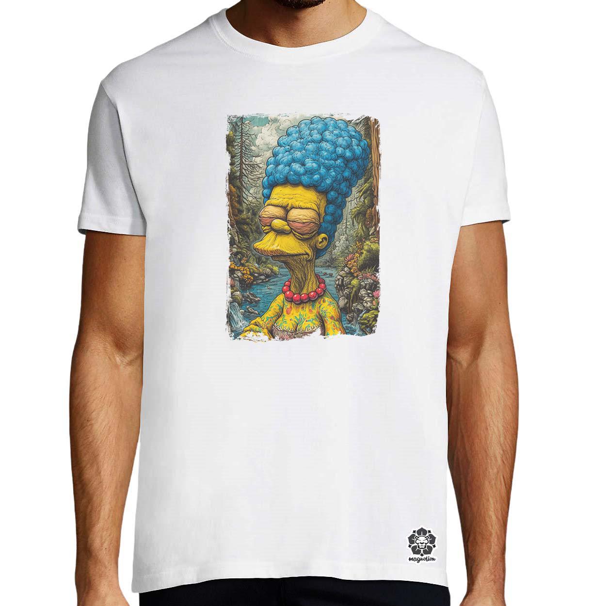 Marge fanart egyedi póló 