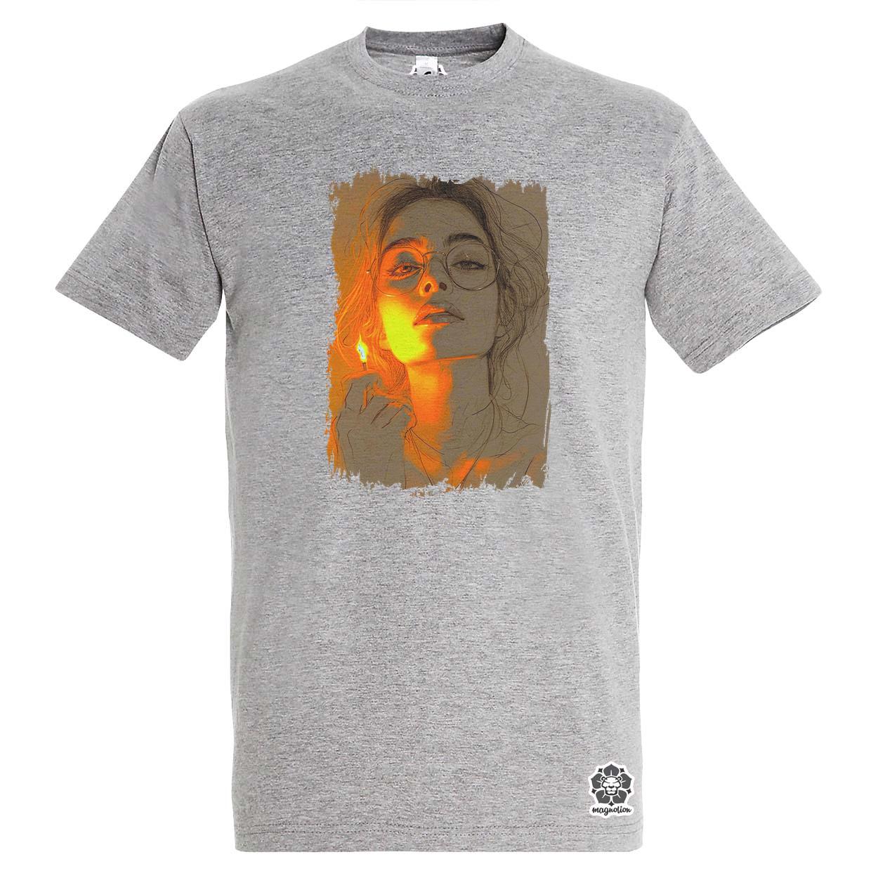 Rágyújtok v10 egyedi póló 