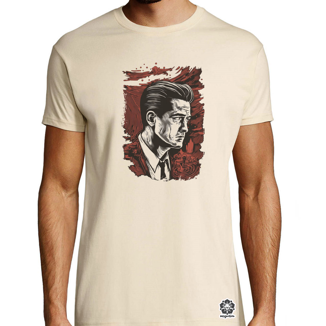 Dale Cooper v4 egyedi póló 