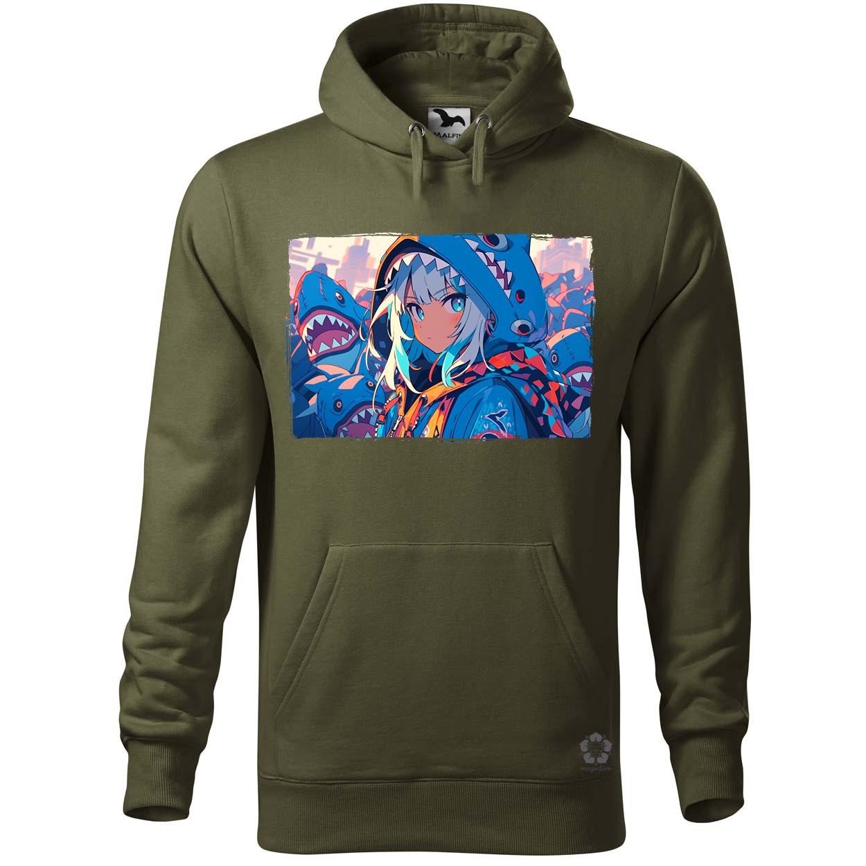 Chibi varázsló lány v2 egyedi  pulóver 