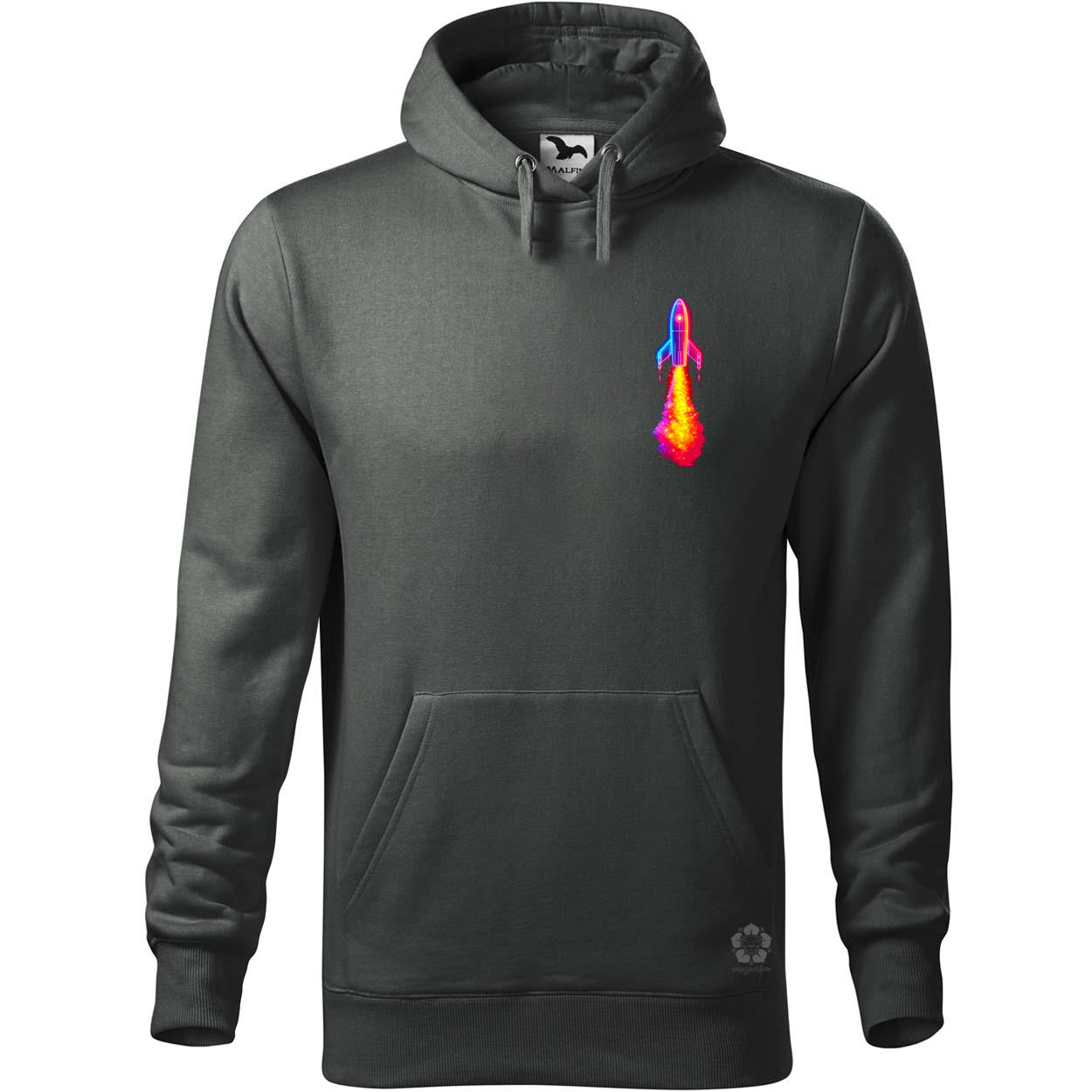 neon rakéta kilövés zseb v1 egyedi  pulóver 