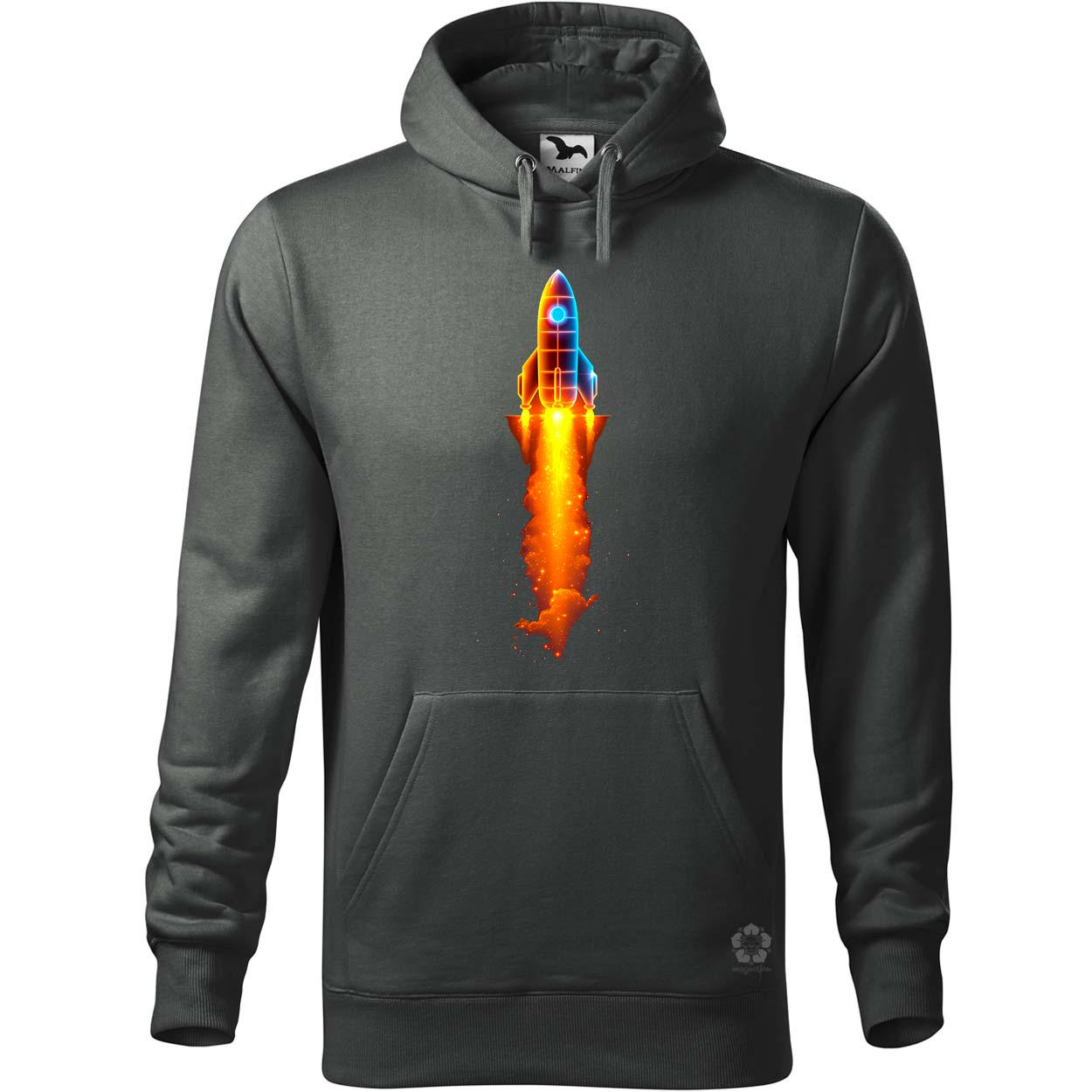 neon rakéta kilövés v10 egyedi  pulóver 