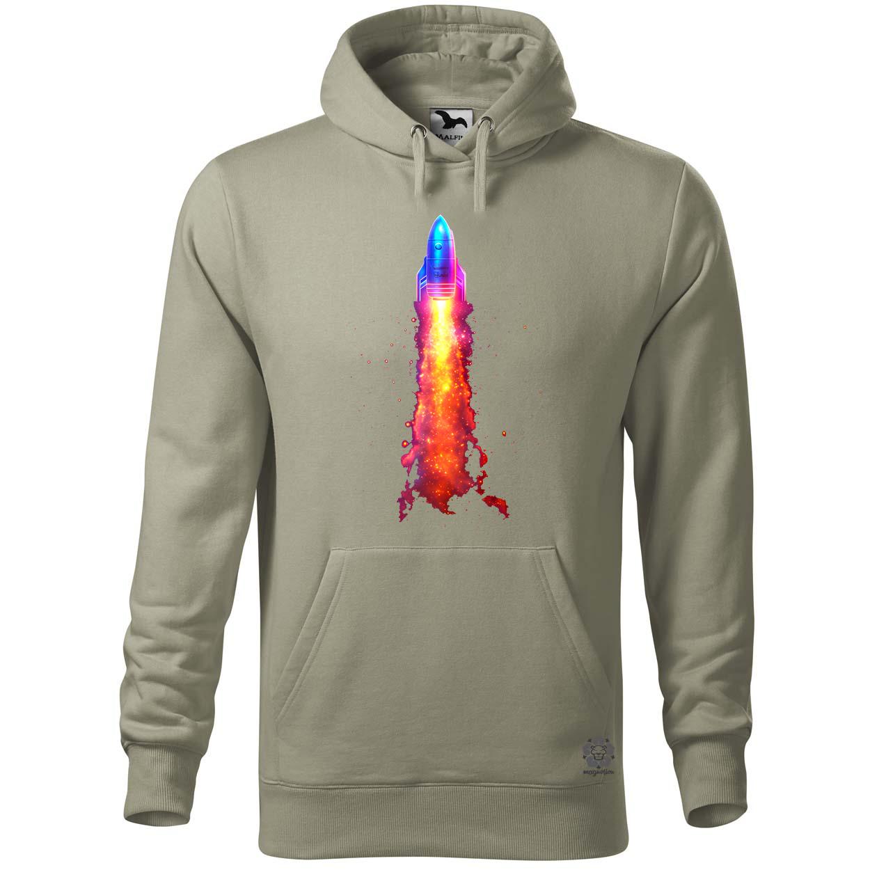 neon rakéta kilövés v9 egyedi  pulóver 