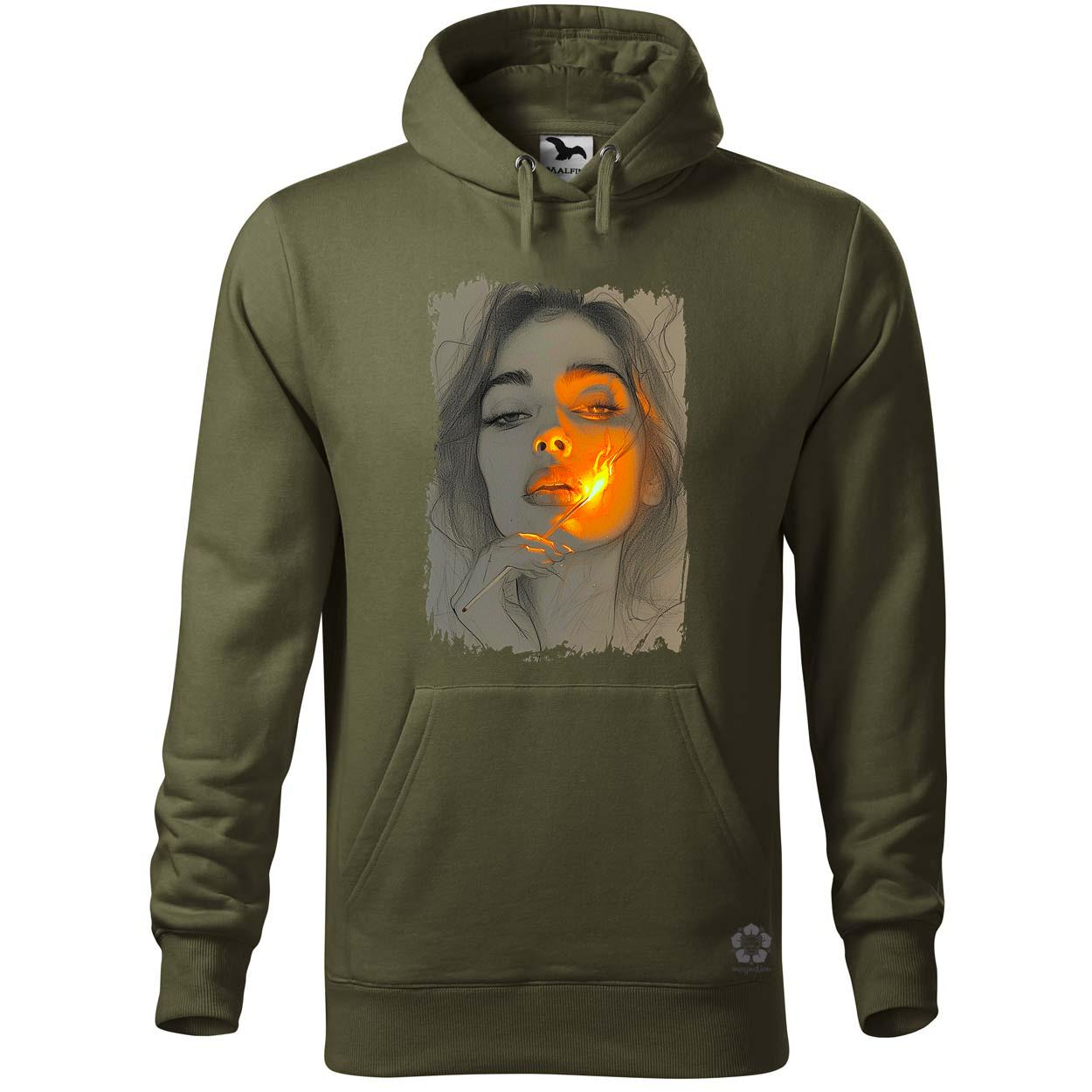 Rágyújtok v11 egyedi  pulóver 