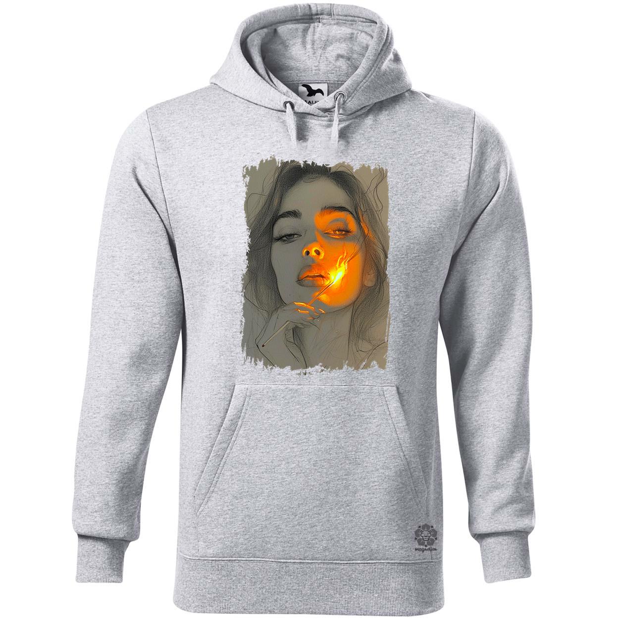 Rágyújtok v11 egyedi  pulóver 