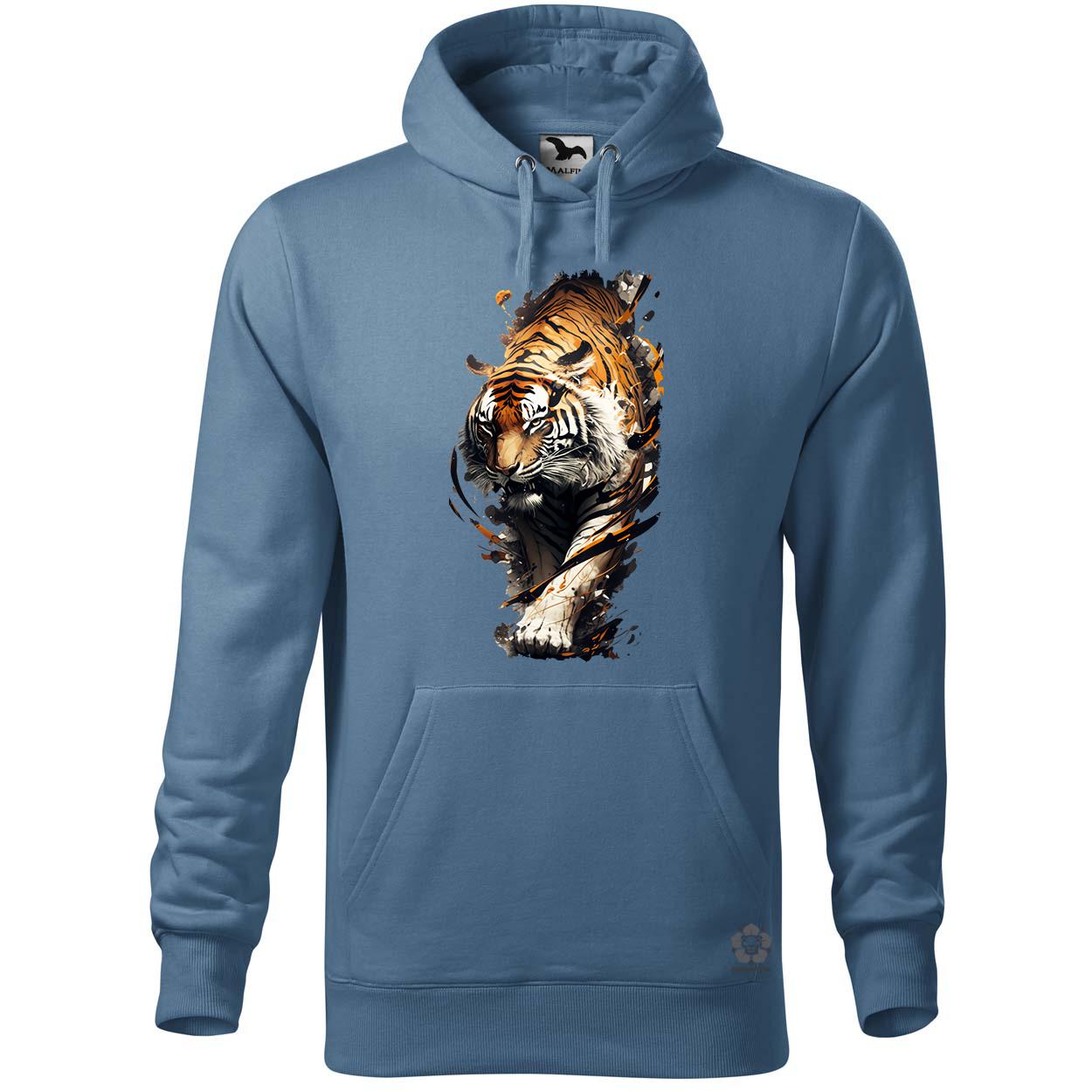 Tigris fantázia v3 egyedi  pulóver 