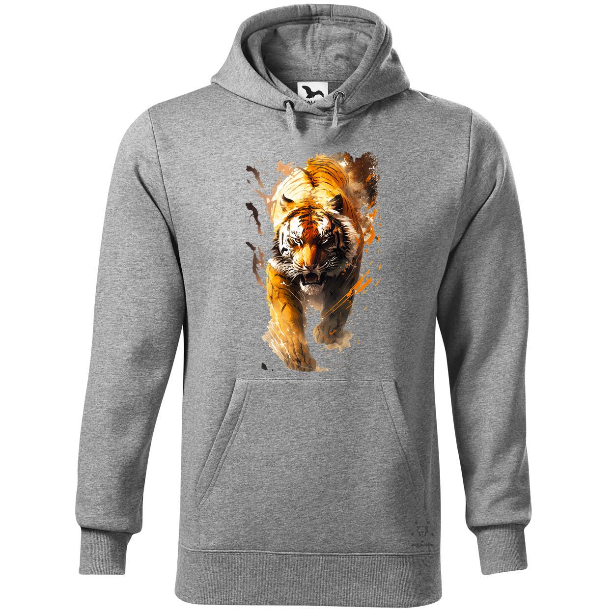 Tigris fantázia v5 egyedi  pulóver 
