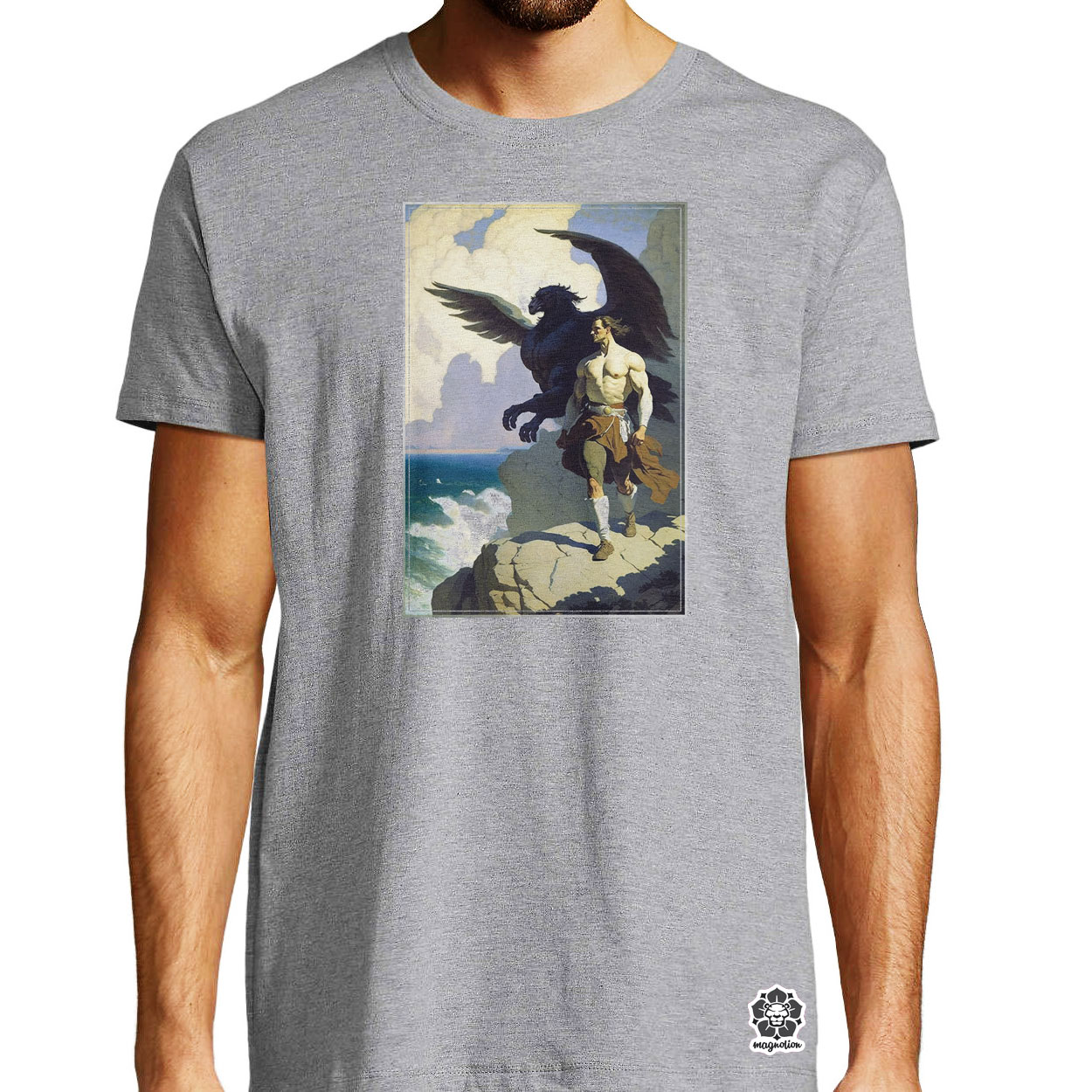 N. C. Wyeth festmény v2 egyedi póló 