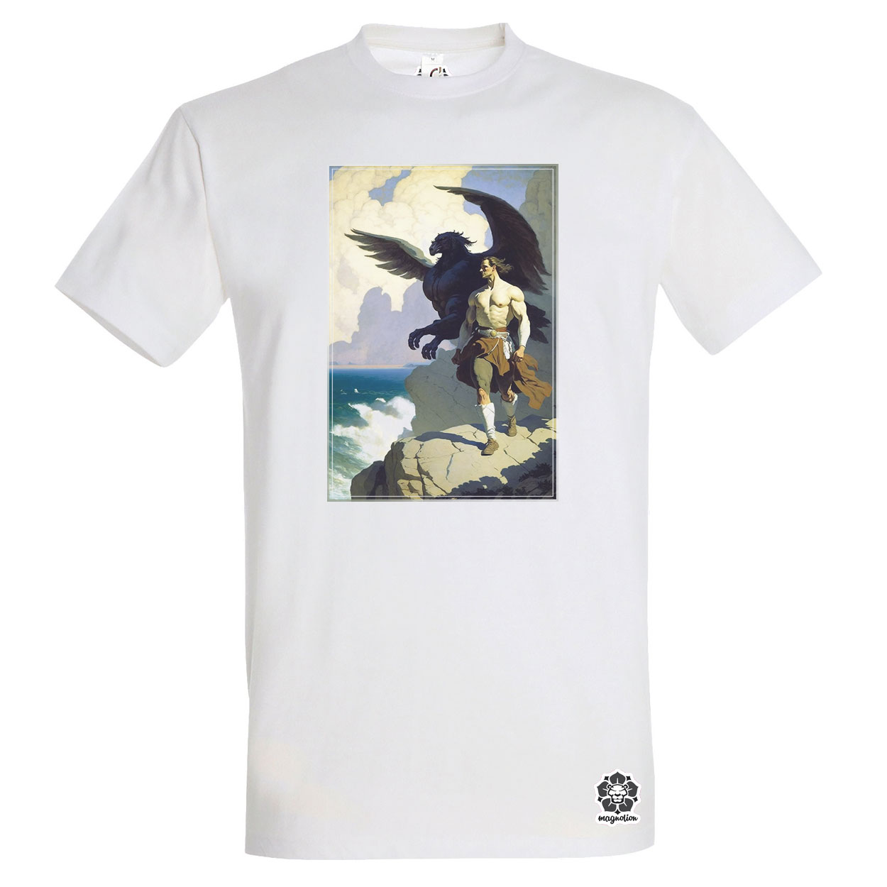 N. C. Wyeth festmény v2 egyedi póló 