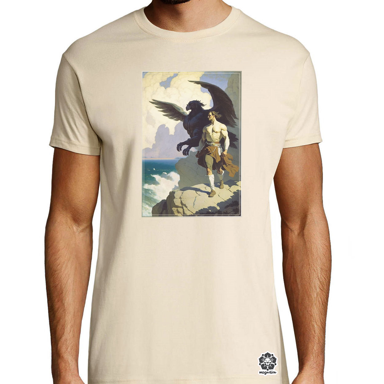 N. C. Wyeth festmény v2 egyedi póló 