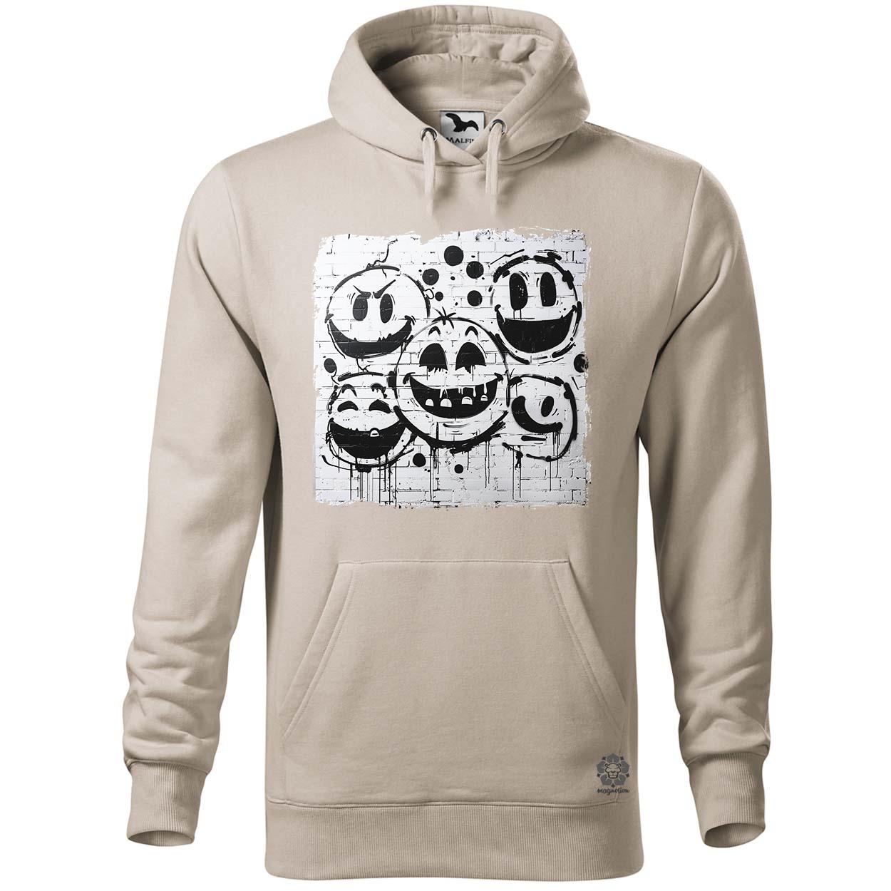 Smile graffiti v12 egyedi  pulóver 