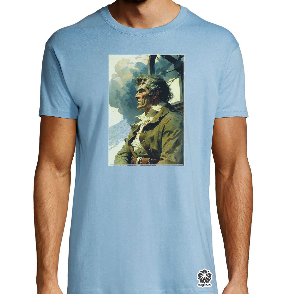 N. C. Wyeth festmény v4 egyedi póló 
