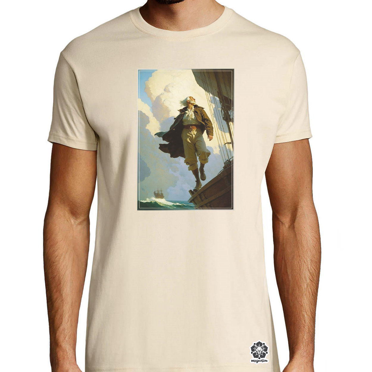 N. C. Wyeth festmény v5 egyedi póló 