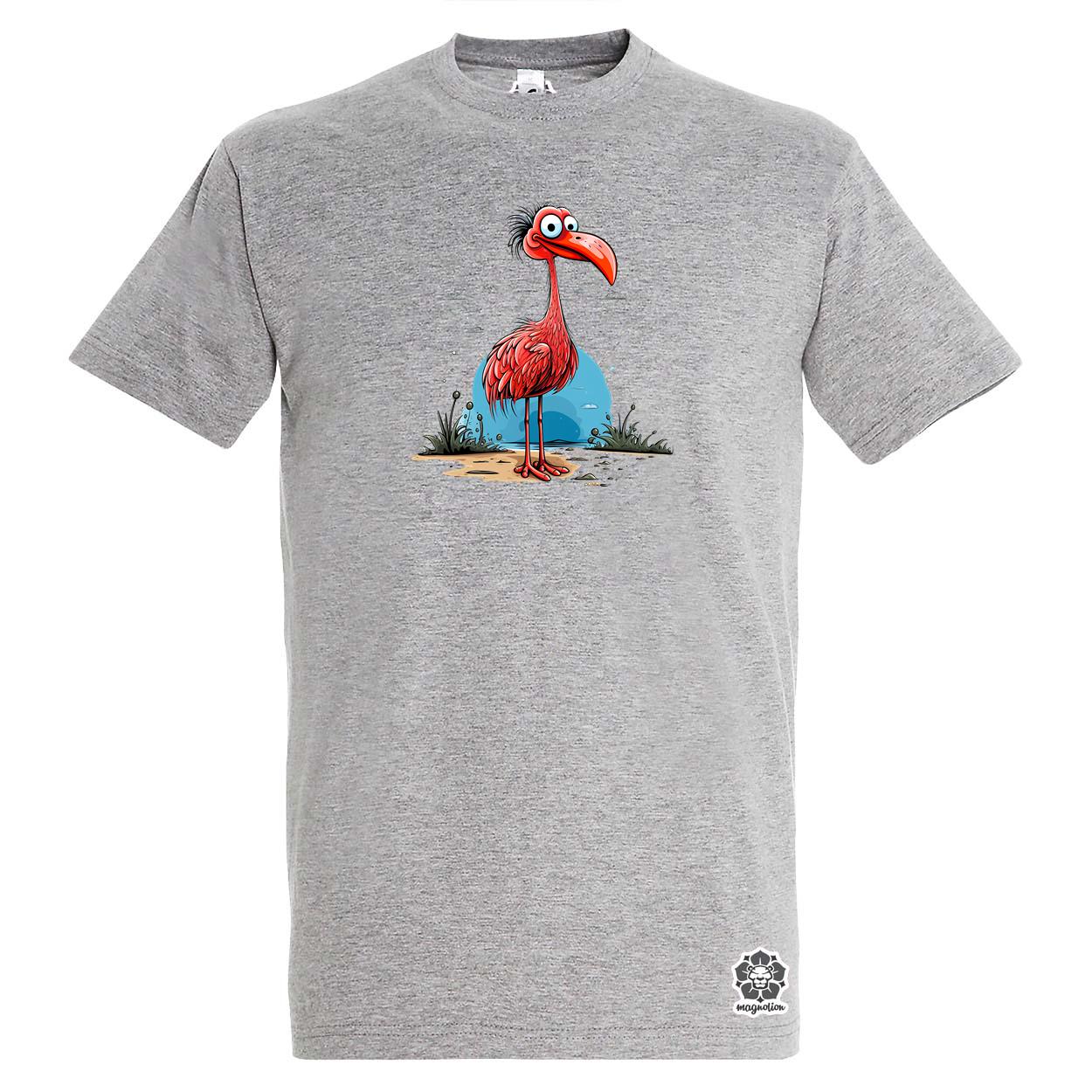 Flamingó nyaral v3 egyedi póló 
