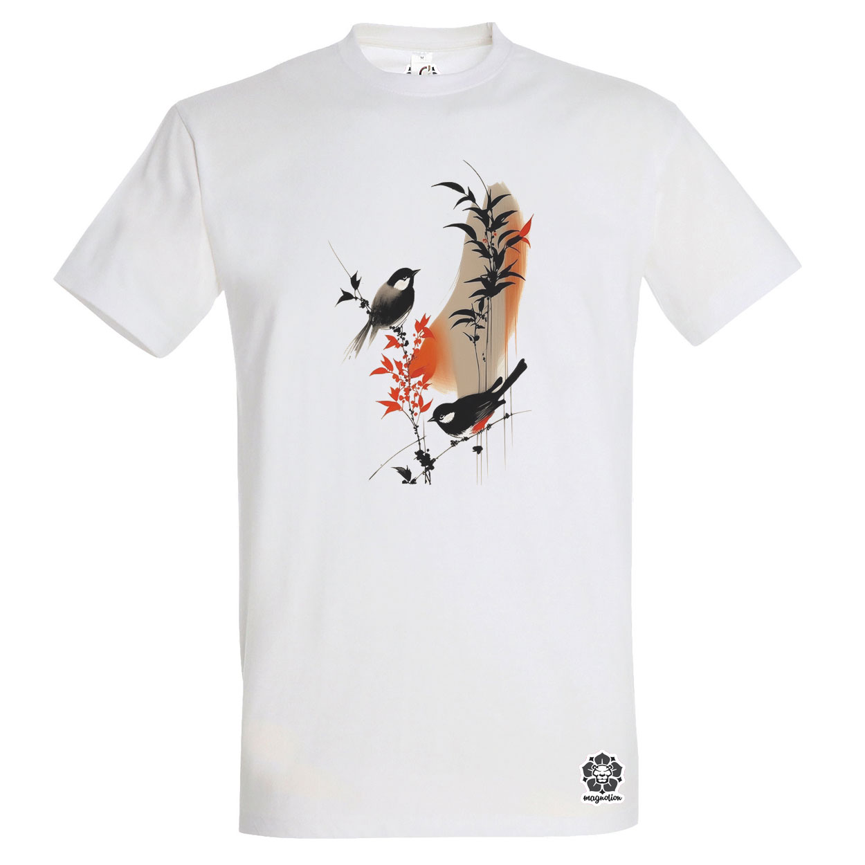 Qi Baishi természet fanart v3 egyedi póló 
