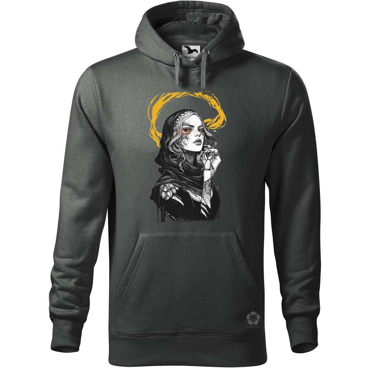 Dark cyberpunk portré v11 egyedi  pulóver 