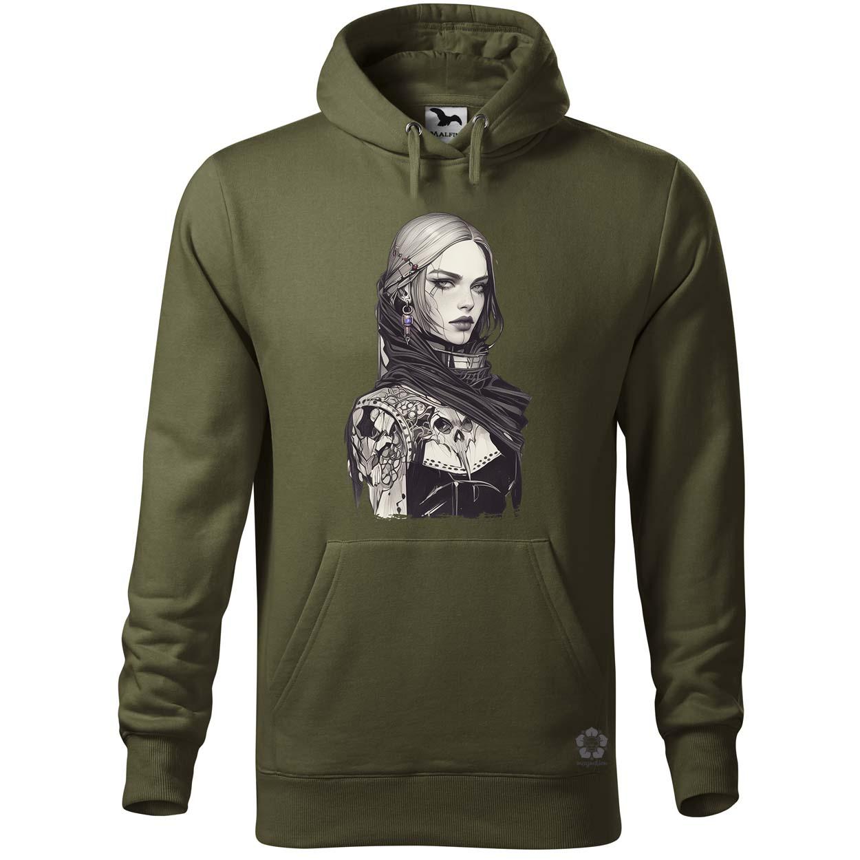Dark cyberpunk portré v12 egyedi  pulóver 
