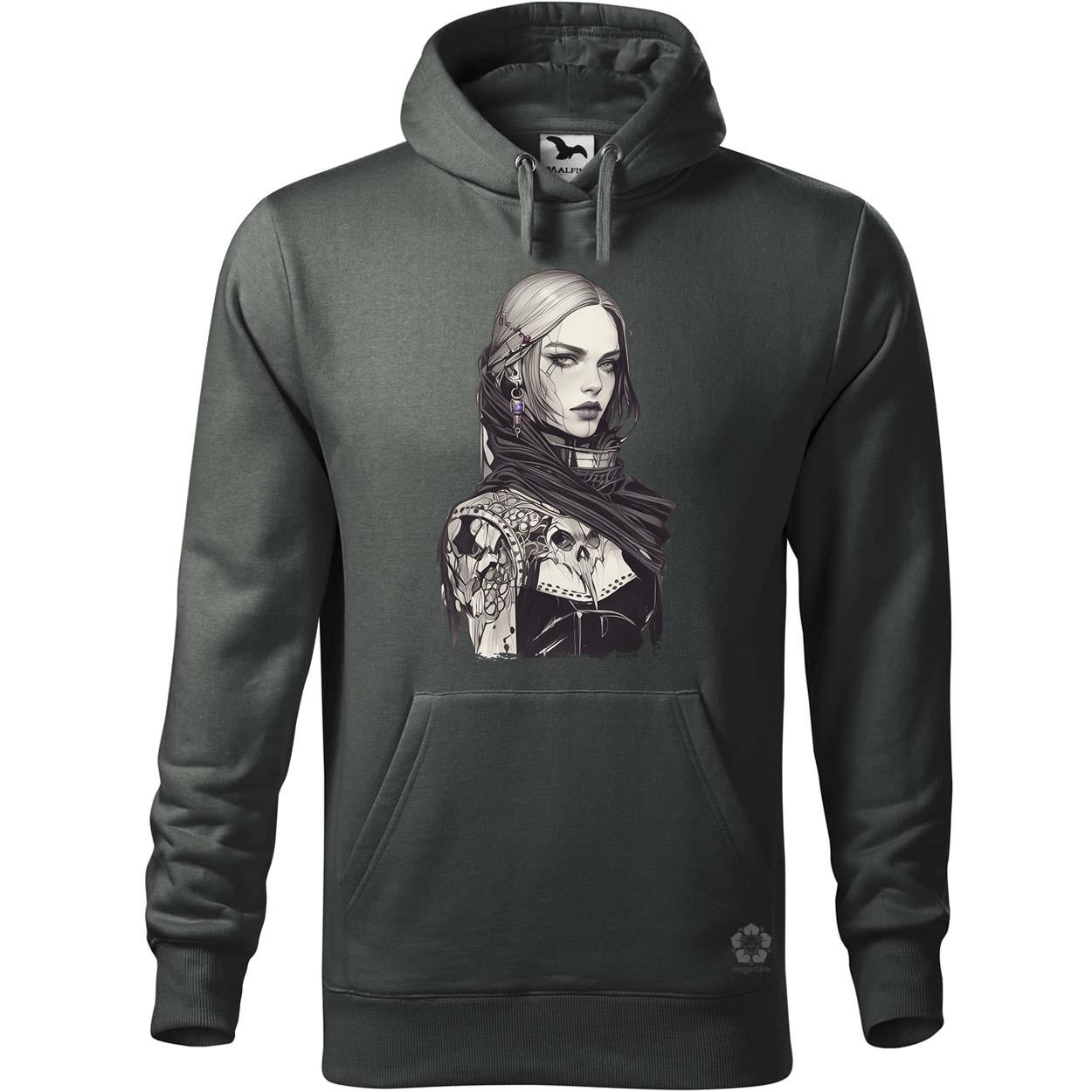 Dark cyberpunk portré v12 egyedi  pulóver 