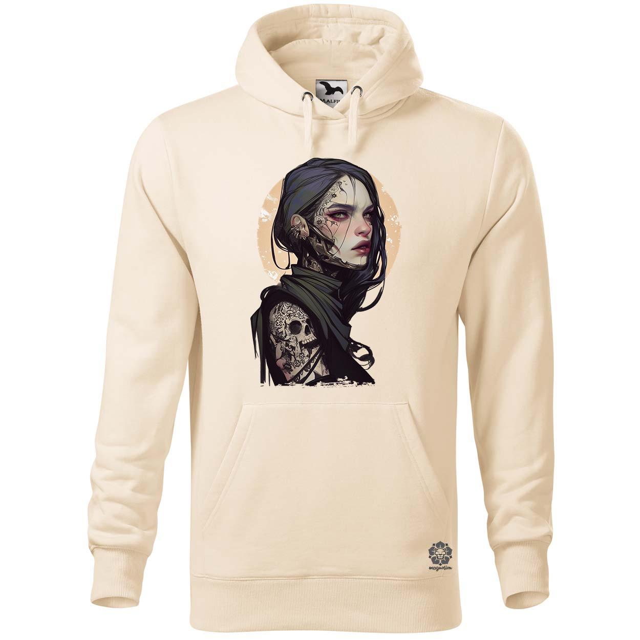 Dark cyberpunk portré v13 egyedi  pulóver 