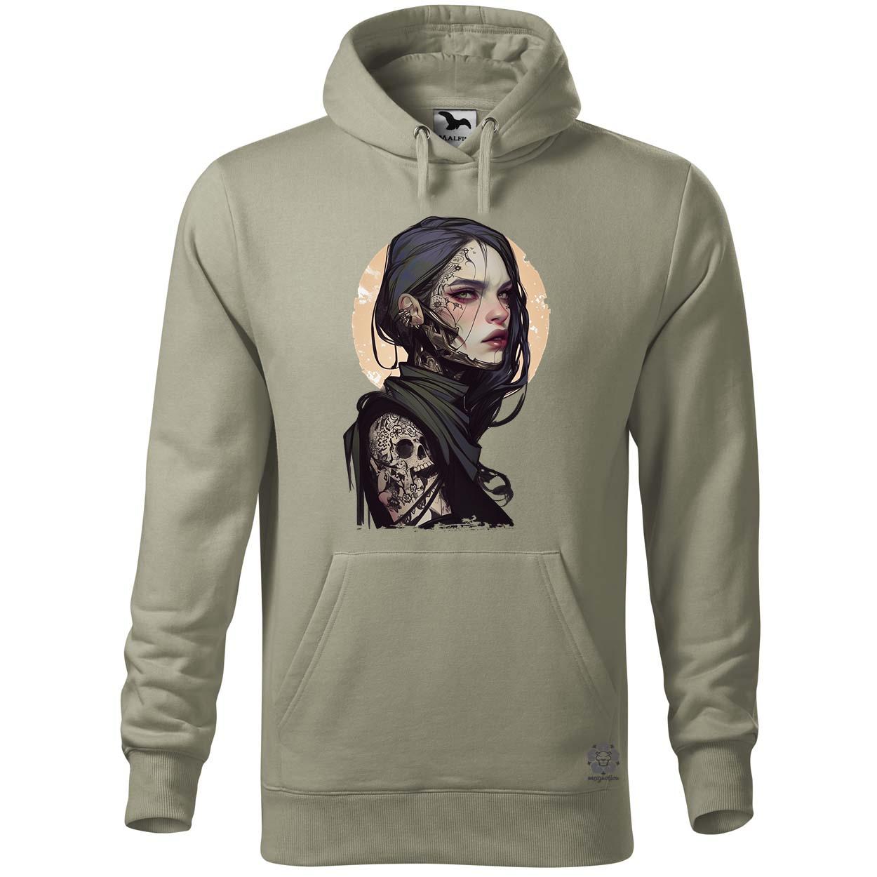 Dark cyberpunk portré v13 egyedi  pulóver 