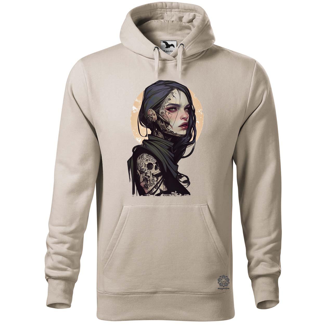 Dark cyberpunk portré v13 egyedi  pulóver 