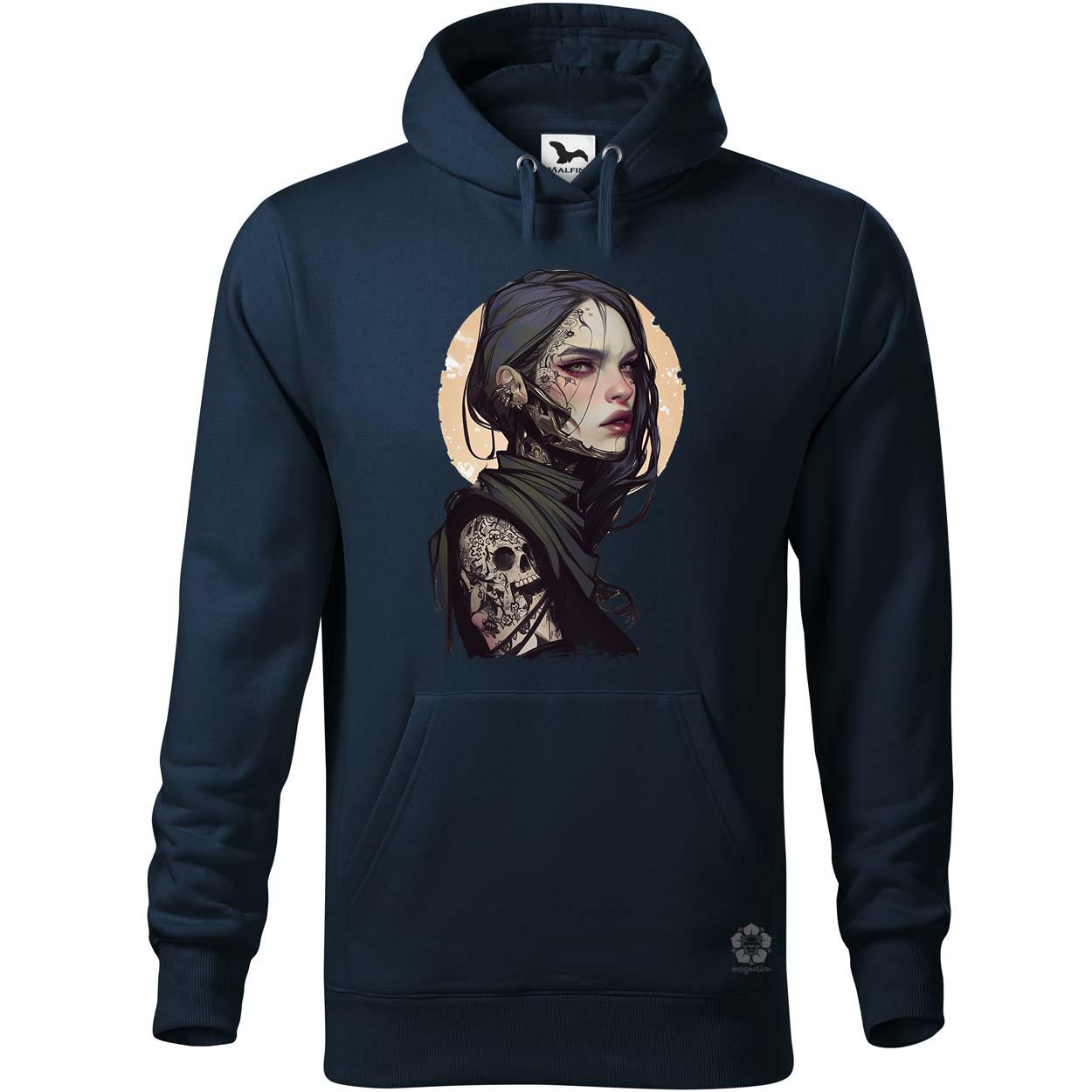 Dark cyberpunk portré v13 egyedi  pulóver 