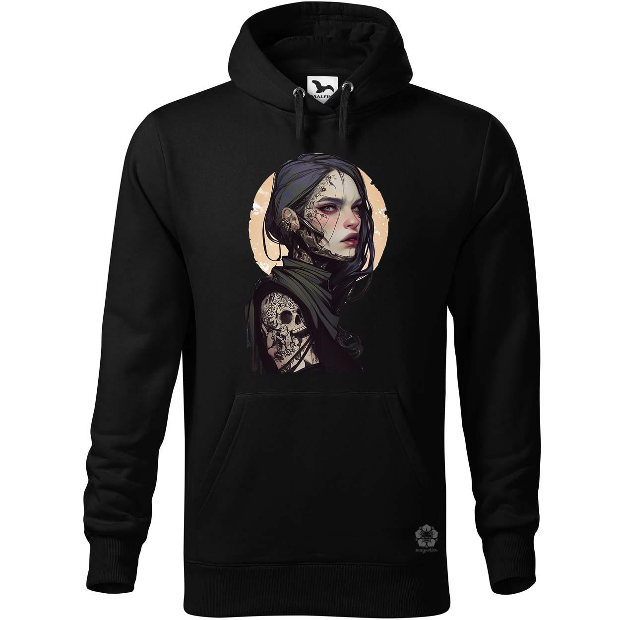 Dark cyberpunk portré v13 egyedi  pulóver 