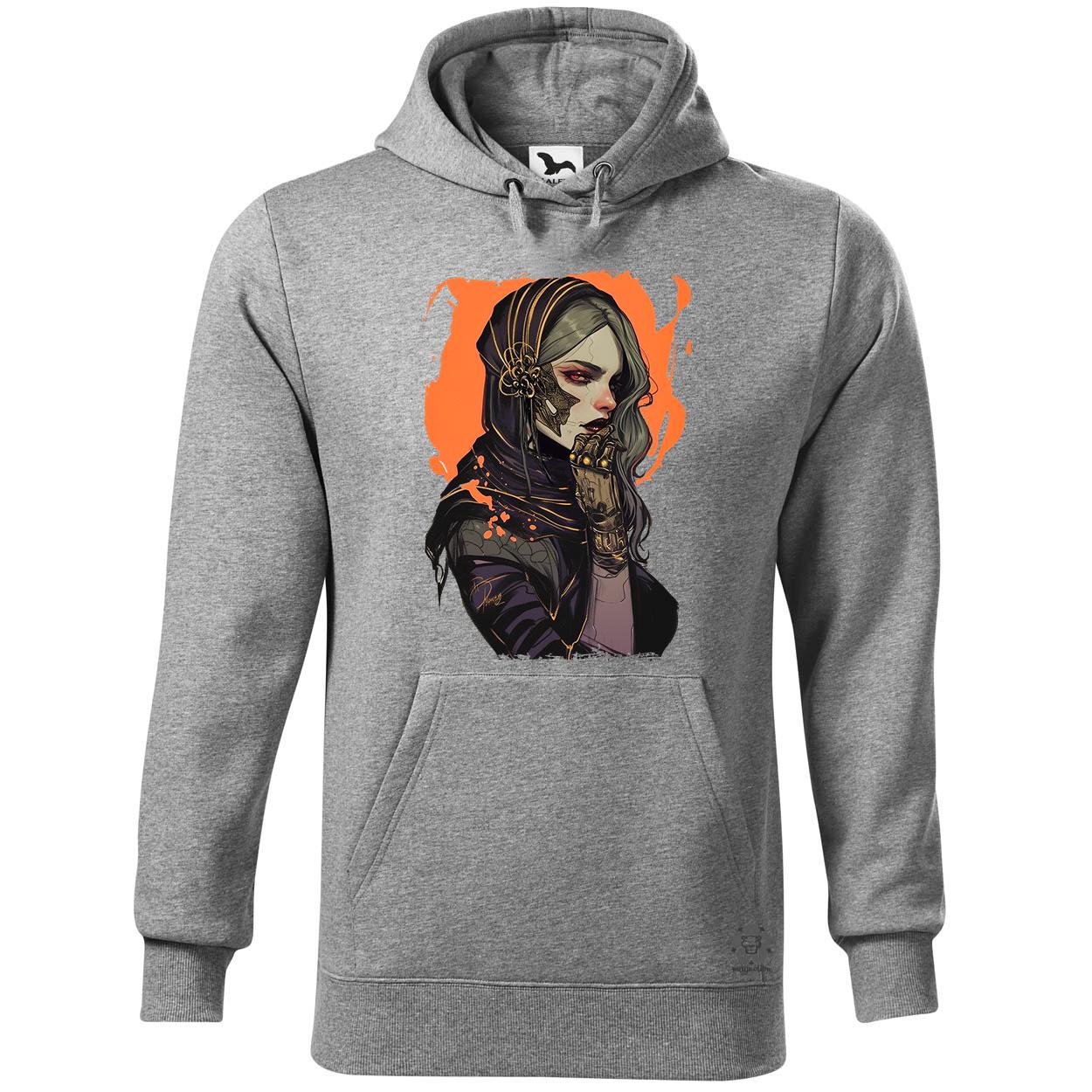 Dark cyberpunk portré v14 egyedi  pulóver 