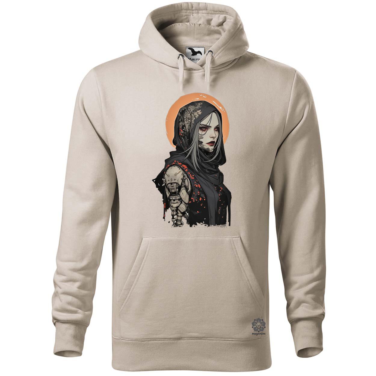 Dark cyberpunk portré v15 egyedi  pulóver 