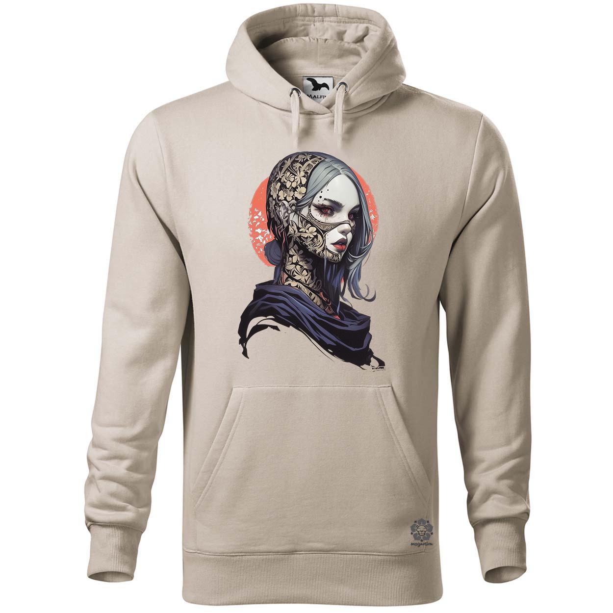 Dark cyberpunk portré v5 egyedi  pulóver 