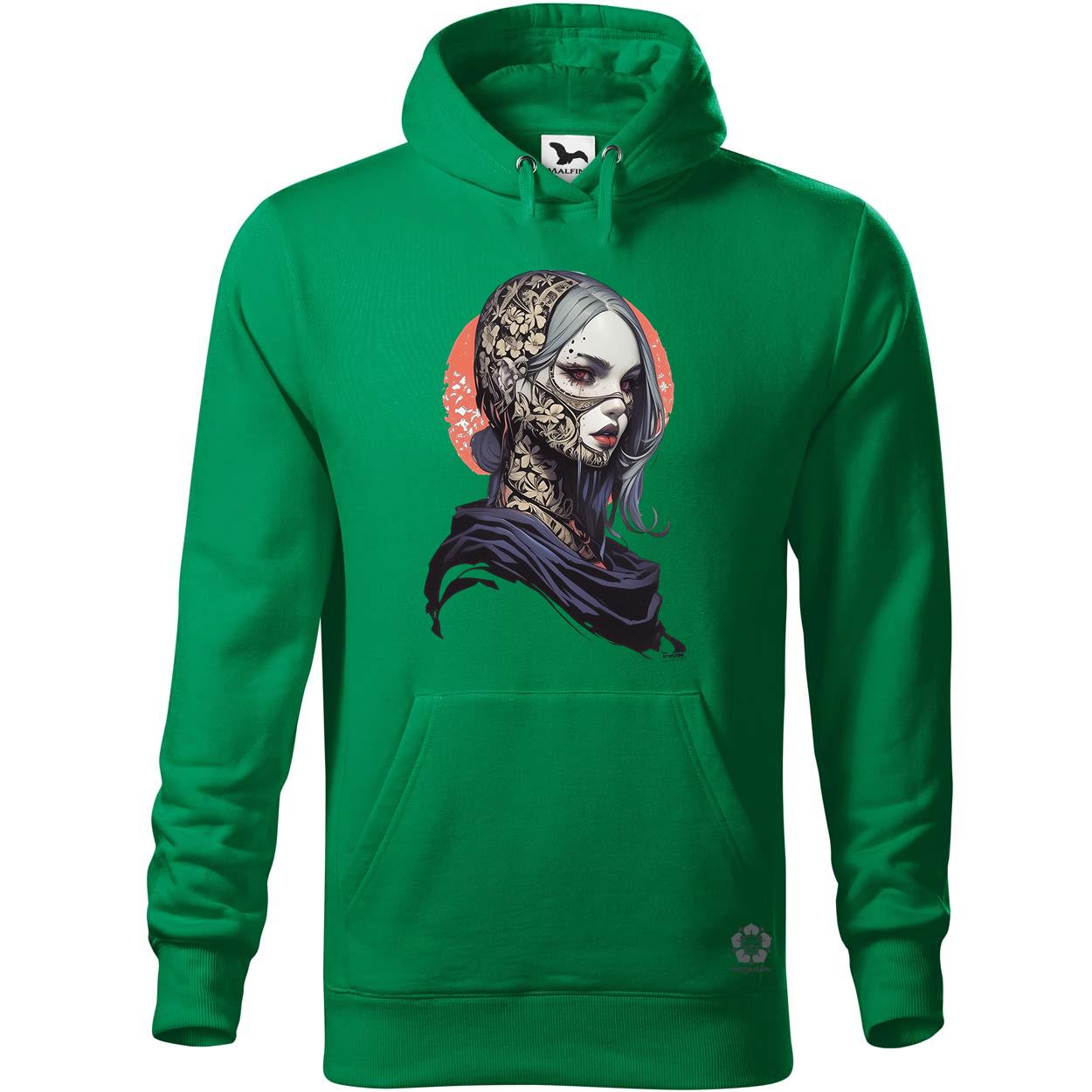 Dark cyberpunk portré v5 egyedi  pulóver 