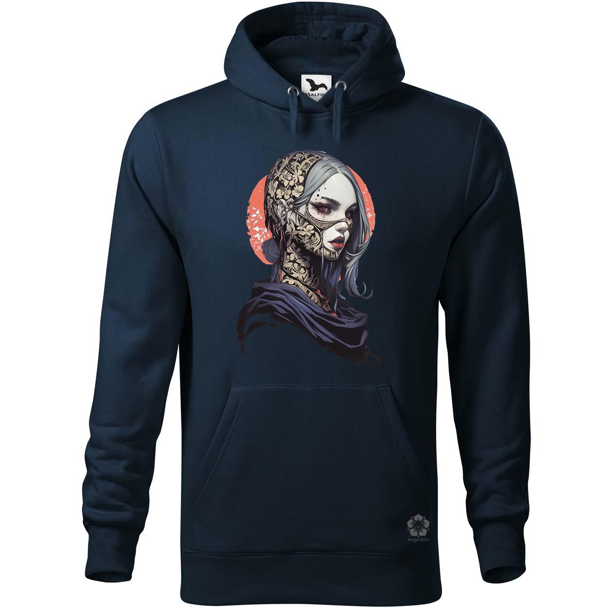 Dark cyberpunk portré v5 egyedi  pulóver 