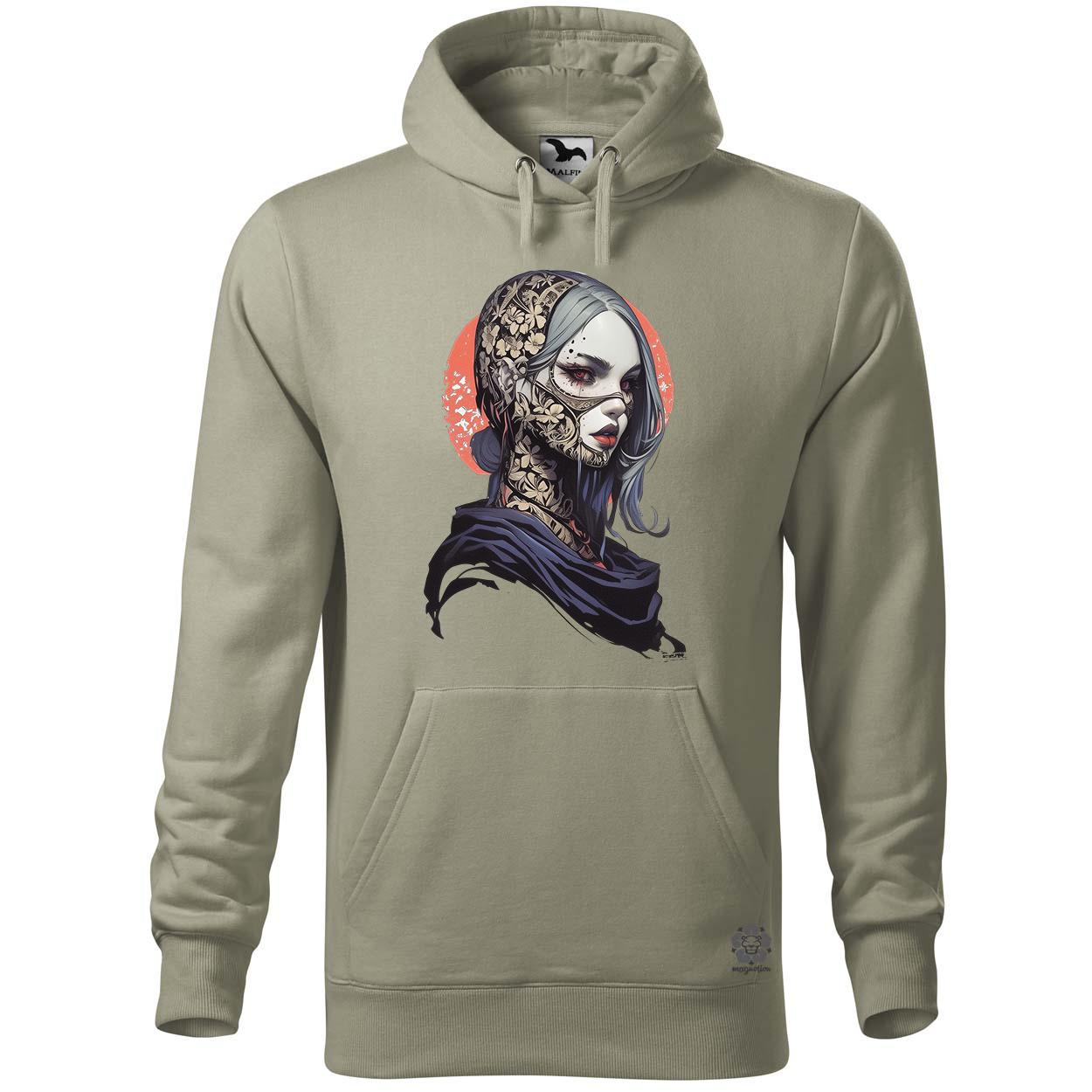 Dark cyberpunk portré v5 egyedi  pulóver 
