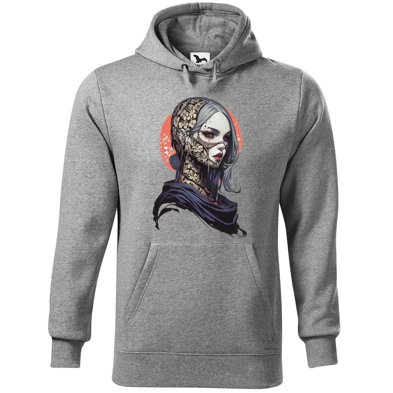 Dark cyberpunk portré v5 egyedi  pulóver 