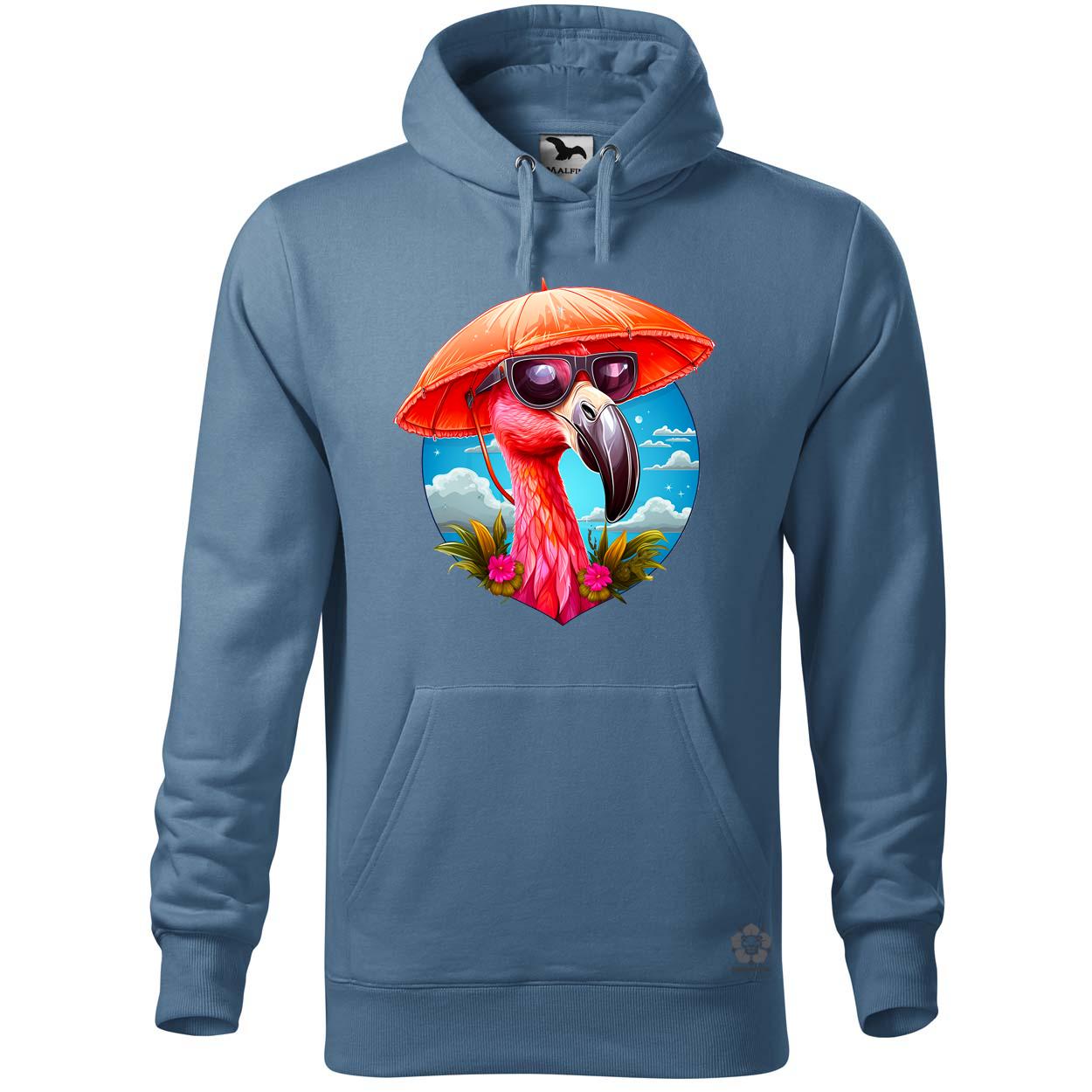 Flamingó nyaral v2 egyedi  pulóver 