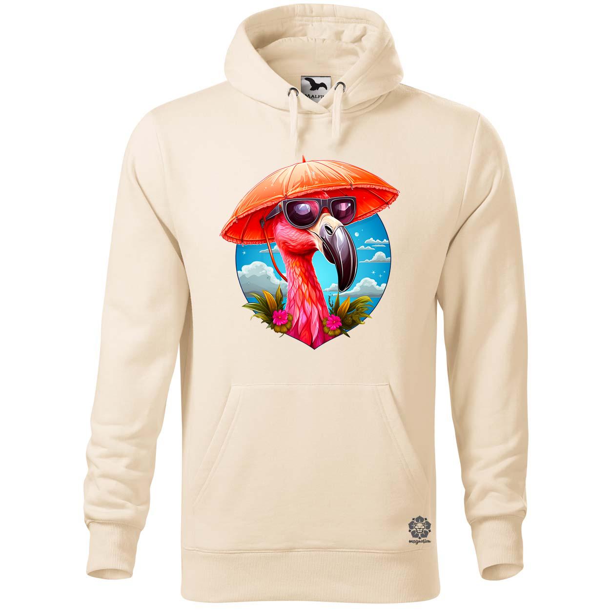 Flamingó nyaral v2 egyedi  pulóver 