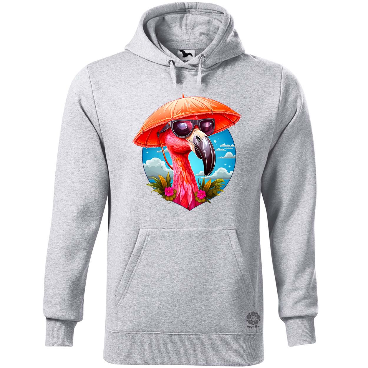Flamingó nyaral v2 egyedi  pulóver 