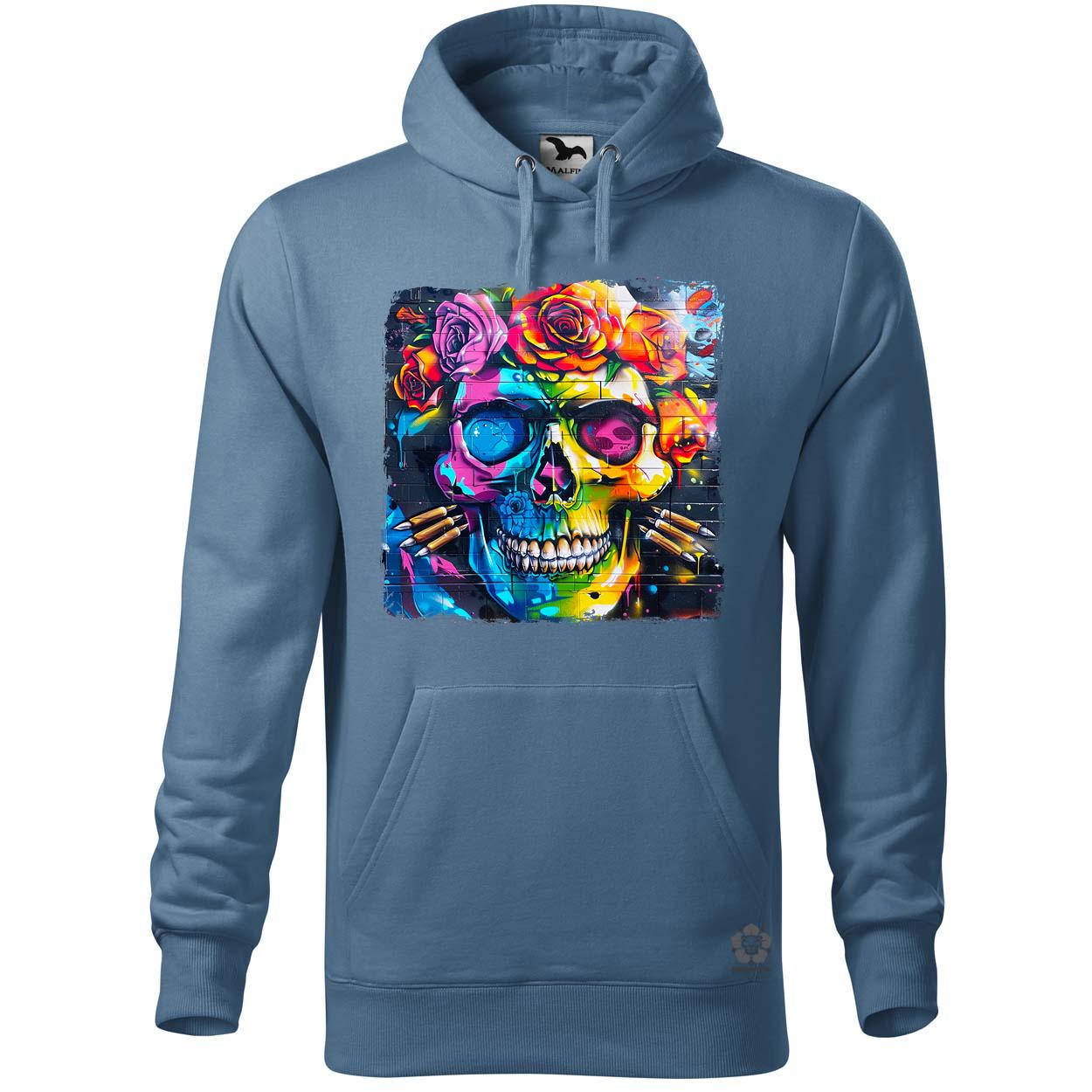 Graffiti koponya v9 egyedi  pulóver 