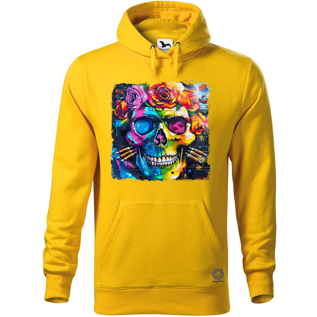 Graffiti koponya v9 egyedi  pulóver 