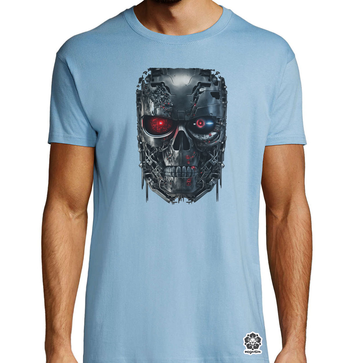 T-800 v2 egyedi póló 