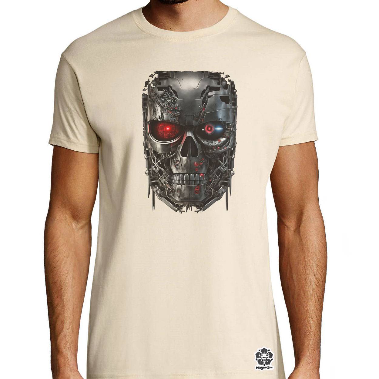 T-800 v2 egyedi póló 