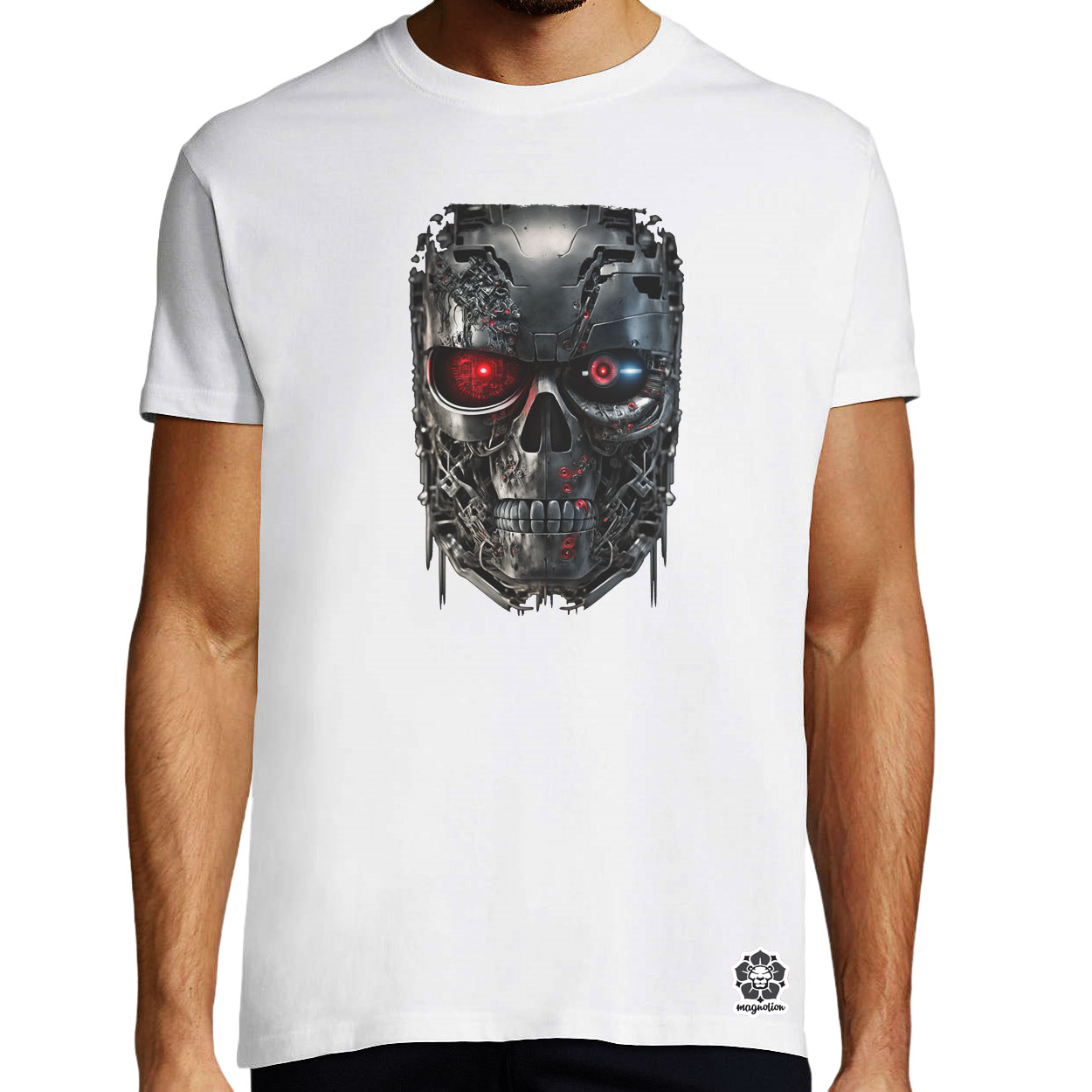 T-800 v2 egyedi póló 