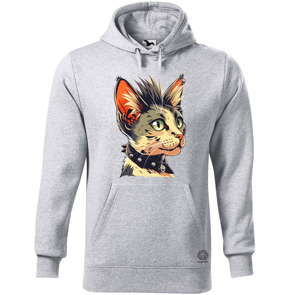 Punk cica v1 egyedi  pulóver 