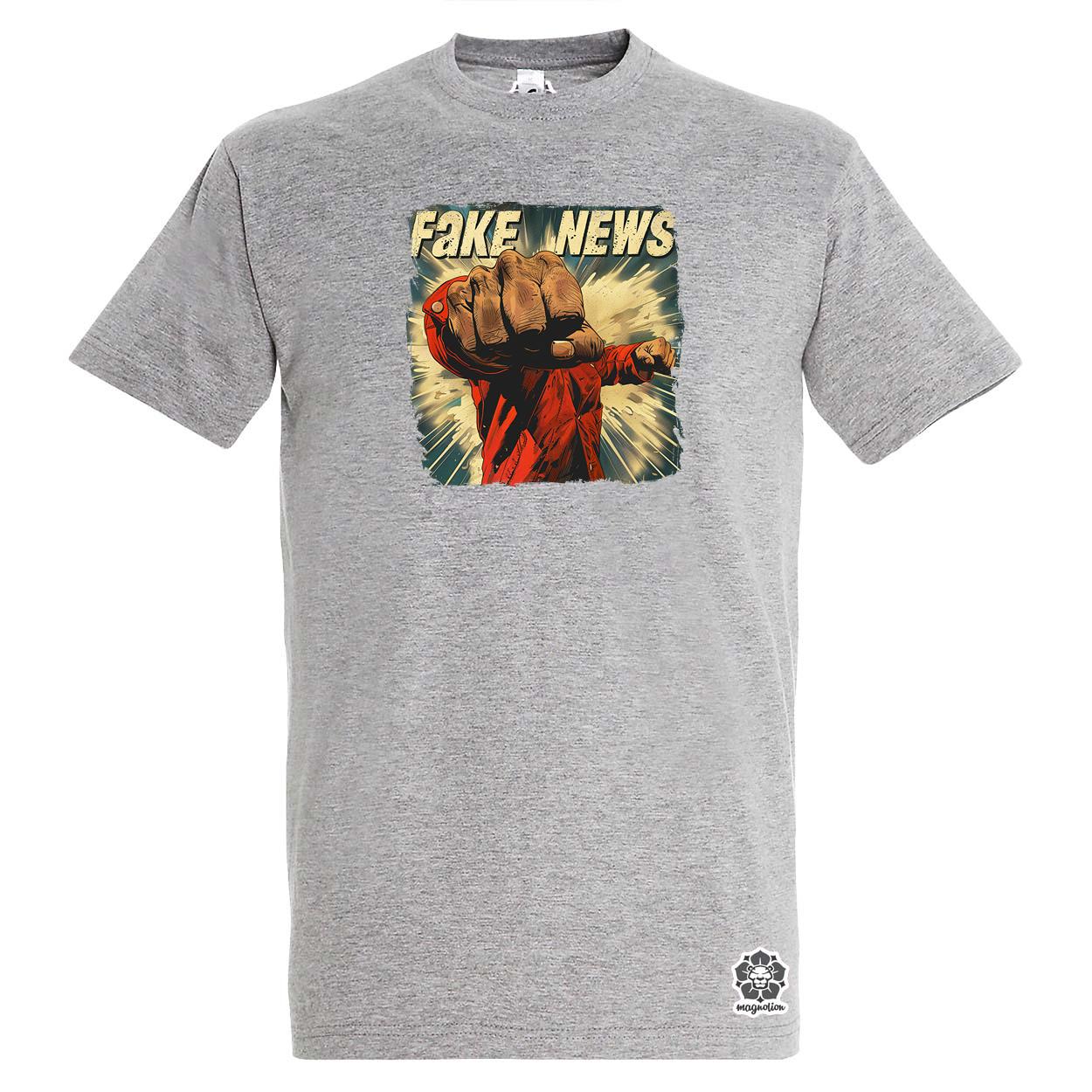 Fake News v5 egyedi póló 