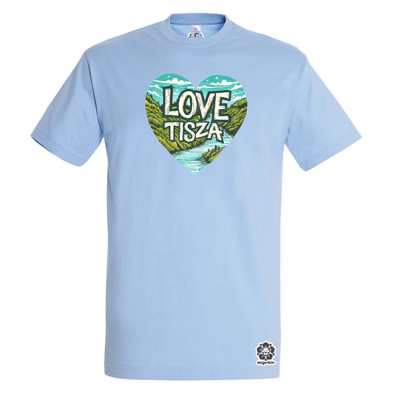 Love Tisza v10 egyedi póló 
