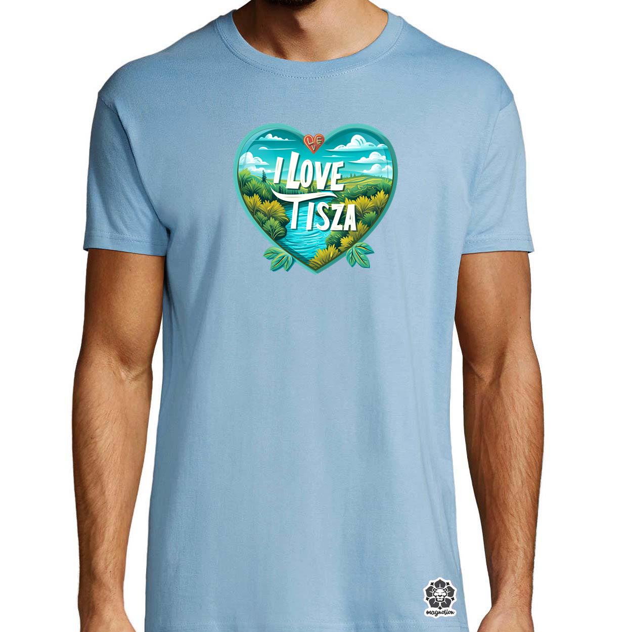 Love Tisza v13 egyedi póló 